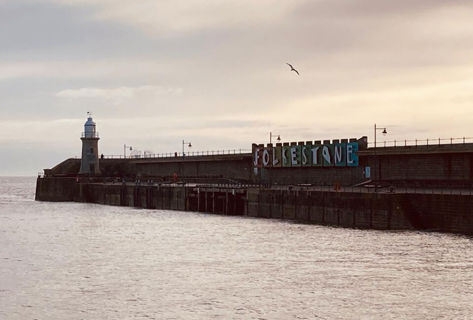 Folkestone Harbour Arm